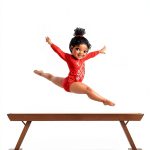HarperCollins Illustrated Gymnastics Book for Preschool Girls Age 3-7-0